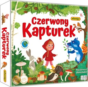 CZERWONY KAPTUREK - gra planszowa