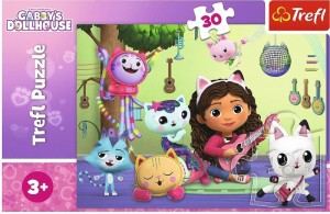 Puzzle 30 - Gabi i jej uroczy domek !!