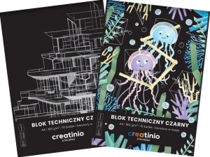 BLOK TECHNICZNY TOP CREATINIO A4 10K.160gr.CZARNY