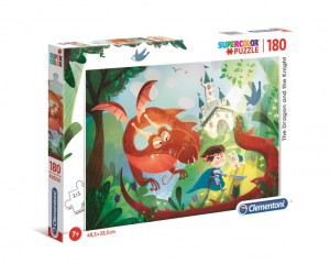 PUZZLE 180 EL THE DRAGON AND THE KNIGHT !