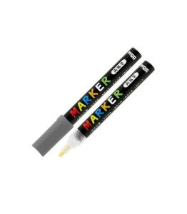 MARKER AKRYLOWY 1-2mm CIEMNOSZARY