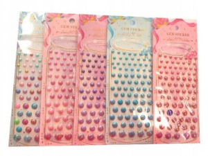 OZDOBA SAMOPRZYLEPNA 25x9,5 ABS 167 PEREŁKI