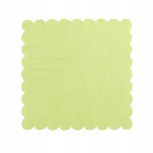 SERWETKI GASTR.ZĄBK.15x15 PASTELOWE J.ZIEL.20szt.