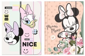 TECZKA Z GUMKĄ A4 MINNIE MOUSE KIDS