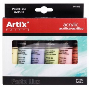 ZESTAW FARB AKRYLOWYCH 6 KOL. X 35ML