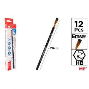 OŁÓWEK PREMIUM HB Z GUMKĄ