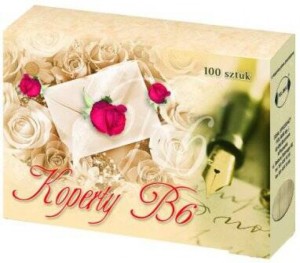 KOPERTY B6 EKRI 100szt.