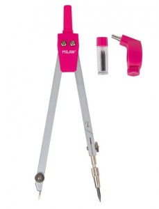 CYRKIEL Z ETUI ACID RÓŻ