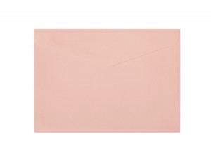 KOPERTA OZD. C5 130GR.GŁADKI PUDR.RÓŻ SATYN.K /10/