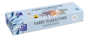 FARBY PLAKATOWE OXFORD KIDS 20ML.12+2 KOL.