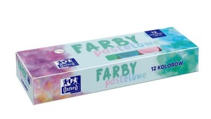 FARBY PLAKATOWE OXFORD 20ML.12 KOL PASTELOWE