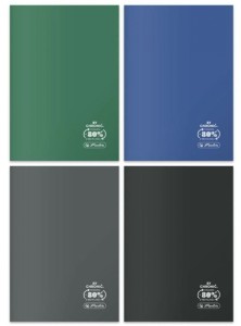 ZESZYT A5 60K.KRATKA ECO PP OCEAN COLORS