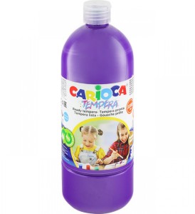 FARBA CARIOCA TEMPERA 1000ml FIOLETOWA