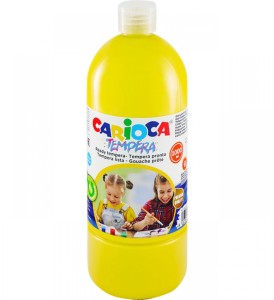 FARBA CARIOCA TEMPERA 1000ml.ŻÓŁTA