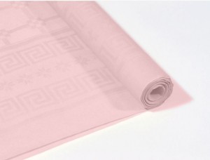 OBRUS PAPIEROWY W ROLCE 1,18X6M RÓŻOWY