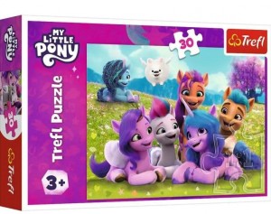 PUZZLE 30 PRZYJACIELSKIE KONIKI PONY !!