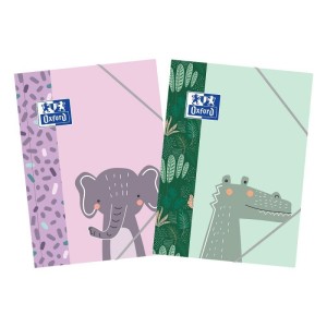 TECZKA Z GUM OXF KIDS A4 MIX