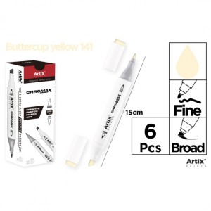 MARKER Z DWOMA KOŃCÓWKAMI BUTTERCUP YELLOW 141