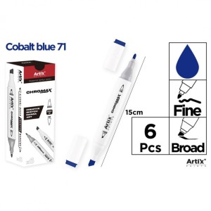 MARKER Z DWOMA KOŃCÓWKAMI COBALT BLUE 71