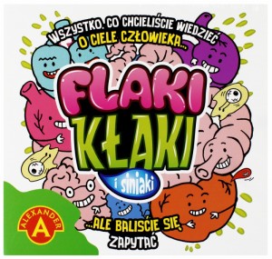 RODZINNA GRA PLANSZOWA FLAKI - KŁAKI !