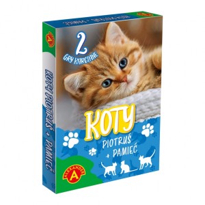KARTY PIOTRUŚ + PAMIĘĆ - KOTY !