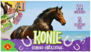 DOMINO OBRAZKOWE - KONIE !