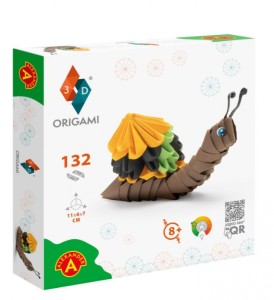 ORIGAMI 3D - ŚLIMAK / SNAIL !