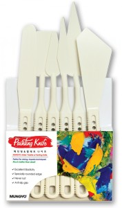 MUNGYO SZPACHLE MALARSKIE 6szt.