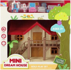 DOMEK DLA LALEK + AKCESORIA 18X19X8 MC WB 8144