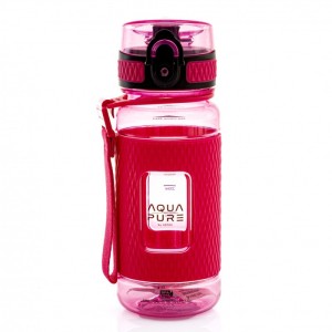 BIDON AQUA PURE by ASTRA 400ml.NEON PINK