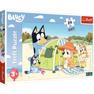 Puzzle 24 Maxi - Wspaniały dzień Bluey !!