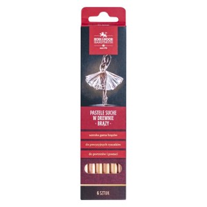 KIN ZESTAW GIOCONDA PASTELE SUCHE W DREWNIE 8820