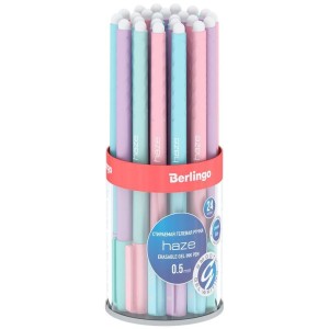 BERLINGO DŁUGOPIS ŻELOWY WYMAZ.HAZE 0,5 NIEBIESKI