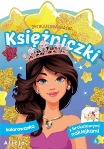 BROKATOWE MAGICZNE KSIĘŻNICZKI ALICJA