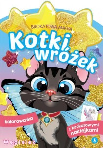 BROKATOWE MAGICZNE KOTKI WĘGIELEK