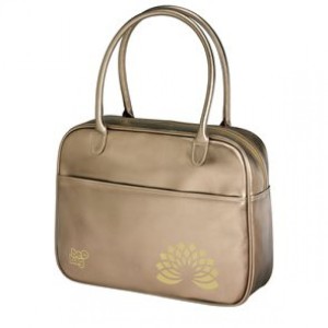 TORBA VINTAGE BE.BAG FASHION METALLIC GOLD