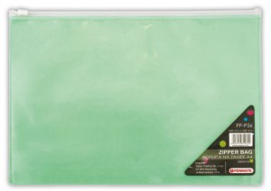 Penmate Koperta na zamek A4 PP-P56 zielona