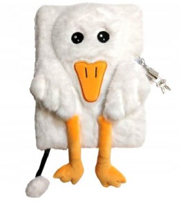 PAMIĘTNIK Z KŁÓDKĄ 3D WŁOCHACZ A5 96K.MLF GOOSE