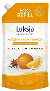 LUKSJA MYDŁO W PŁYNIE 900ML.ZAPAS ORANGE