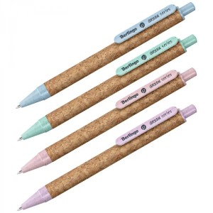 BERLINGO DŁUGOPIS AUTOMAT.0,7 NIEBIESKI "GREEN"