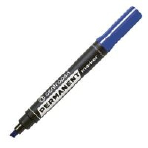 MARKER PERMANANTNY CENTROPEN ŚCIĘTY 4KOL.