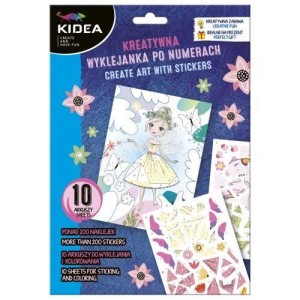 KREATYWNA WYKLEJANKA PO NUMERACH MAGICZNY ŚWIAT