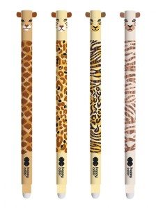 DŁUGOPIS WYMAZYWALNY SAFARI 0,5MM NIEBIESKI HAPPY