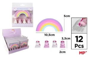 GUMKI ŚCIERALNE UNICORN