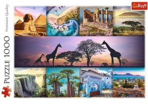 PUZZLE 1000 KOLAŻ AFRYKA