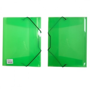 TECZKA PP Z GUMKĄ TRANSPARENT A4