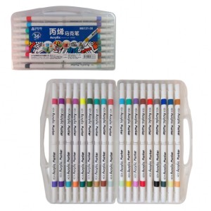 PISAKI AKRYLOWE 36 kolorów