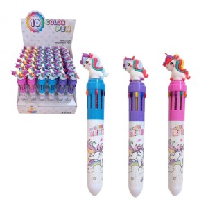 DŁUGOPIS 10 KOLOROWY PONY