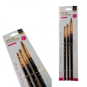 PĘDZLE 109 KOMPLET 3 szt