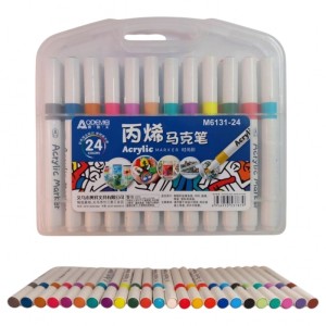 PISAKI AKRYLOWE 24 kolory